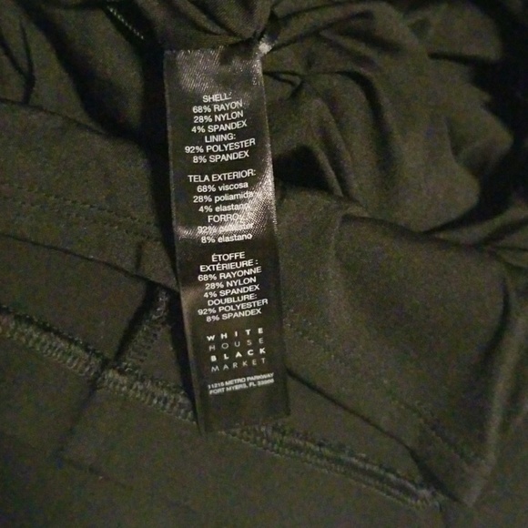 White House Black Market knee length dress - Picture 3 of 4